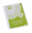 Koszulki na katalogi Q-CONNECT, PVC, A4, krystal, 180mikr., 5szt