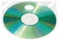 Kiesze samoprzylepna CD/DVD Q-CONNECT, 127 x 127 mm
