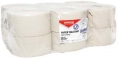 Papier toaletowyJUMBO makulaturowy, 1-warstwowy / red.rolki 190 mm / d.rolki 120 mb / gram. 32g/m2, 12 rolek / biay